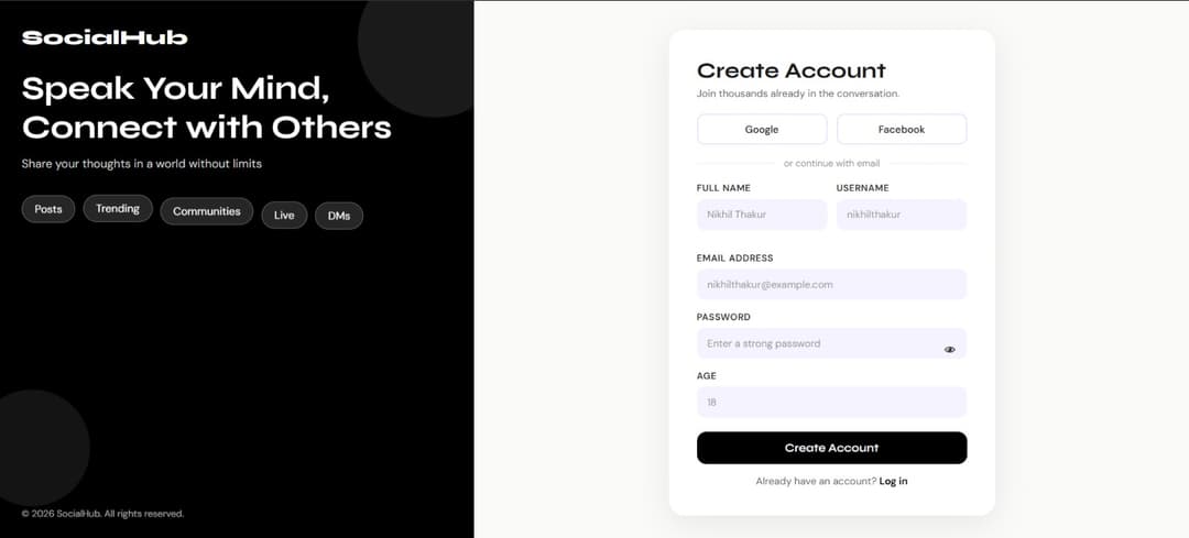 SocialHub